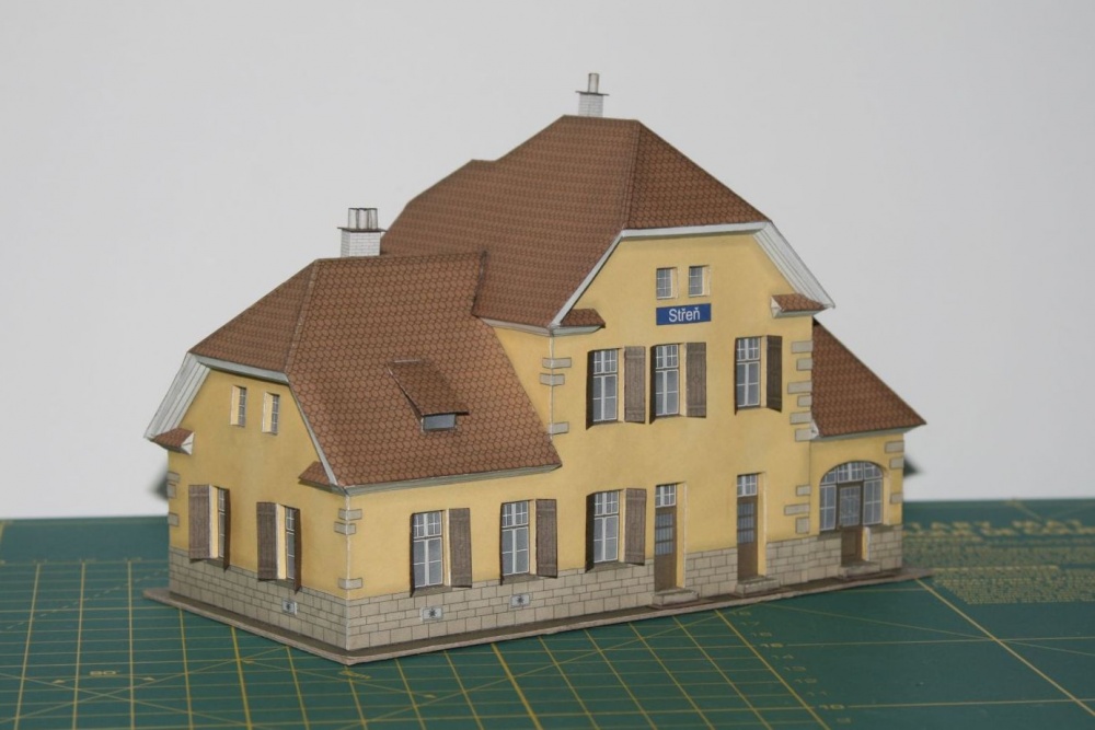 Nádraží Střeň (Plná velikost v novém okně) Nádraží Střeň