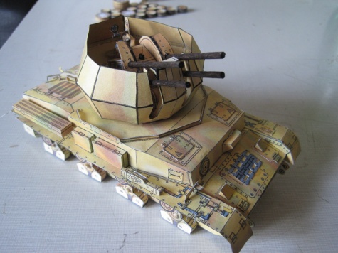 n�meck� tank WW II vzdu�n� vir