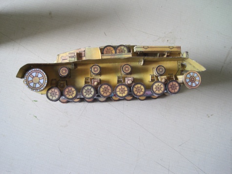 n�meck� tank WW II vzdu�n� vir