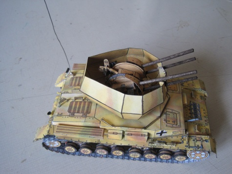 n�meck� tank WW II vzdu�n� vir