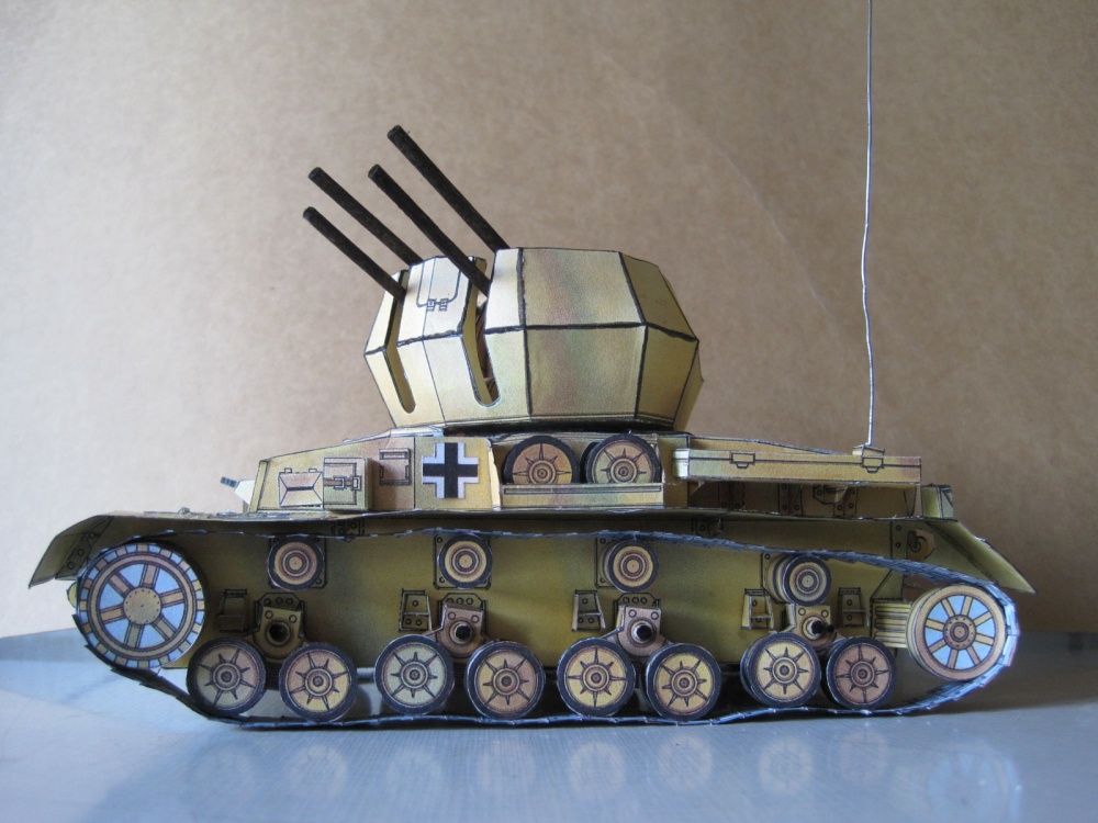 n�meck� tank WW II vzdu�n� vir
