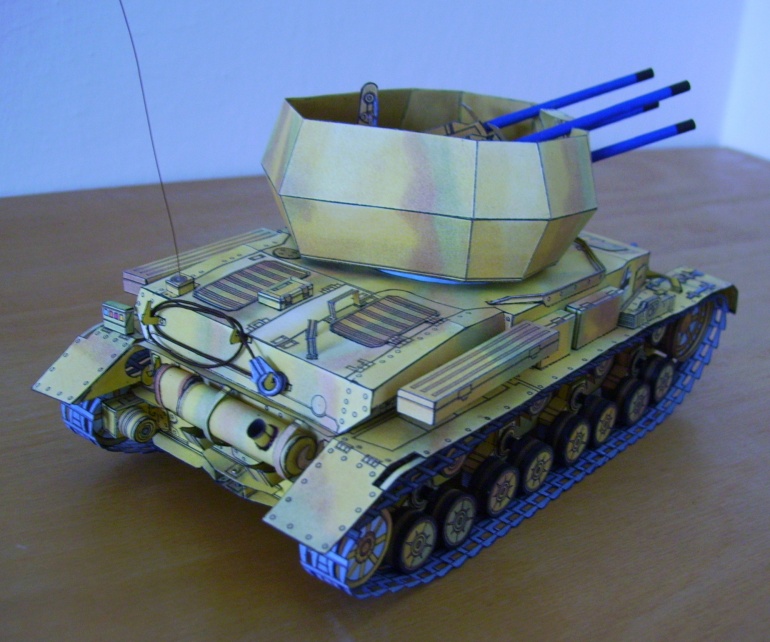 Německý tank WW II Vzdušný vír (Plná velikost v novém okně) Německý tank WW II Vzdušný vír