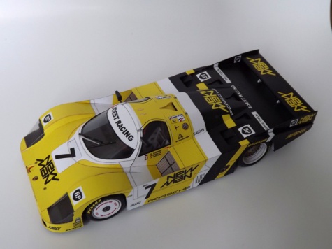 New Man Joest Porsche 956B, Le Mans 1985, 