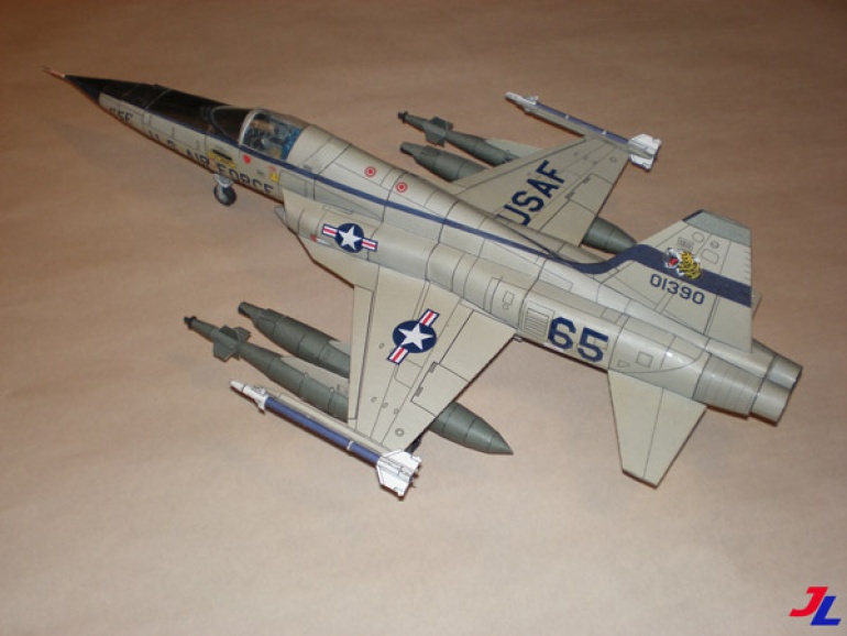 Northrop F-5E Tiger II (Plná velikost v novém okně) Northrop F-5E Tiger II