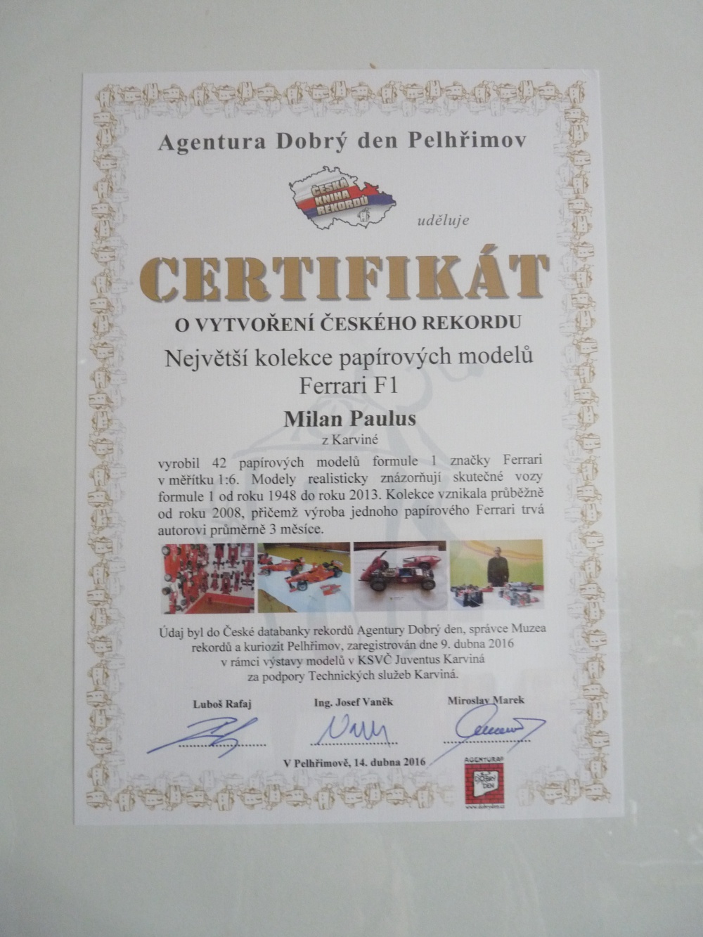 Piccolo Museo della Carta FERRARI - Karviná (Plná velikost v novém okně) Piccolo Museo della Carta FERRARI - Karviná
