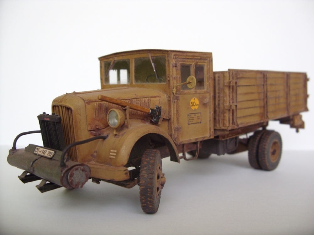 Opel Blitz Holzgas