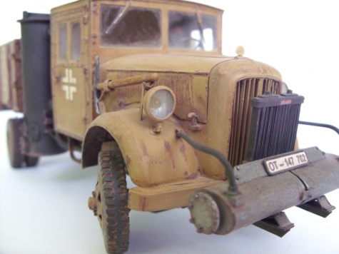 Opel Blitz Holzgas