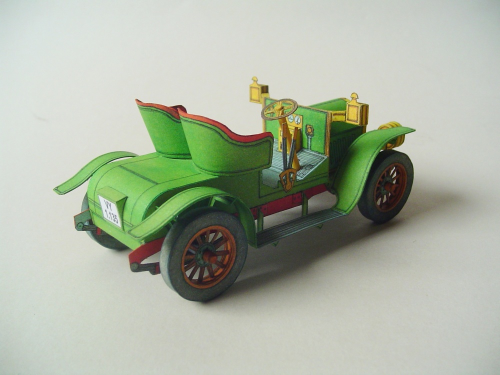 Opel Coupe 1909 (Plná velikost v novém okně) Opel Coupe 1909