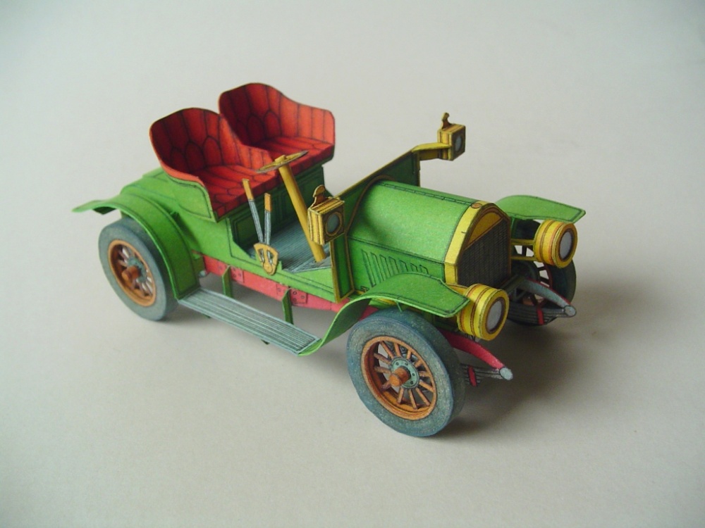 Opel Coupe 1909 (Plná velikost v novém okně) Opel Coupe 1909
