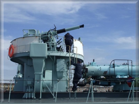 ORP Blyskawica - PVO - n�m�t na dior�mko