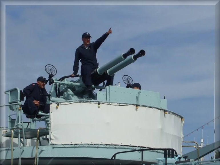 ORP Blyskawica - PVO - námět na diorámko (Plná velikost v novém okně) ORP Blyskawica - PVO - námět na diorámko