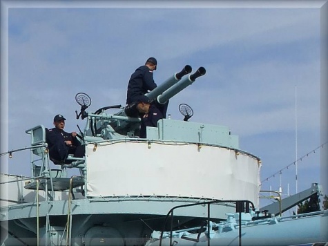 ORP Blyskawica - PVO - n�m�t na dior�mko