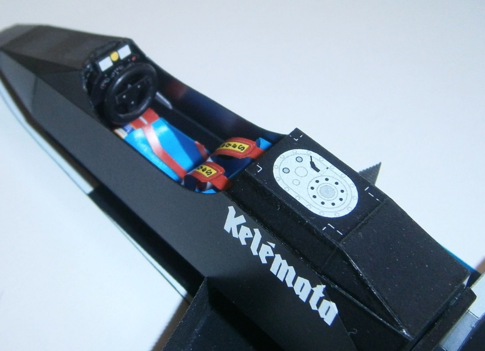 Osella FA1F Alfa Romeo - Piercarlo Ghinzani, GP Brazil 1984