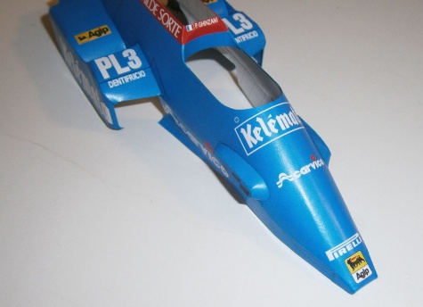 Osella FA1F Alfa Romeo - Piercarlo Ghinzani, GP Brazil 1984 Osella FA1F Alfa Romeo - Piercarlo Ghinzani, GP Brazil 1984