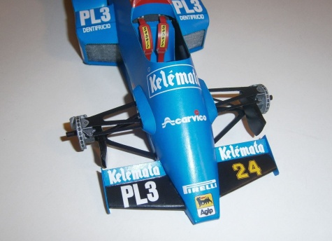 Osella FA1F Alfa Romeo - Piercarlo Ghinzani, GP Brazil 1984 Osella FA1F Alfa Romeo - Piercarlo Ghinzani, GP Brazil 1984