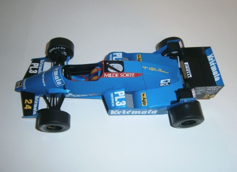 Osella FA1F Alfa Romeo - Piercarlo Ghinzani, GP Brazil 1984 Osella FA1F Alfa Romeo - Piercarlo Ghinzani, GP Brazil 1984