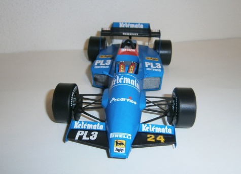 Osella FA1F Alfa Romeo - Piercarlo Ghinzani, GP Brazil 1984 Osella FA1F Alfa Romeo - Piercarlo Ghinzani, GP Brazil 1984