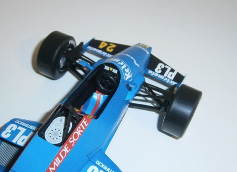 Osella FA1F Alfa Romeo - Piercarlo Ghinzani, GP Brazil 1984 Osella FA1F Alfa Romeo - Piercarlo Ghinzani, GP Brazil 1984