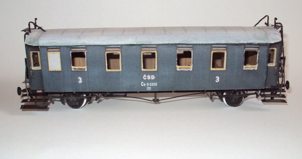 Osobní vůz Ce 1925 - 1937 (Plná velikost v novém okně) Osobní vůz Ce 1925 - 1937