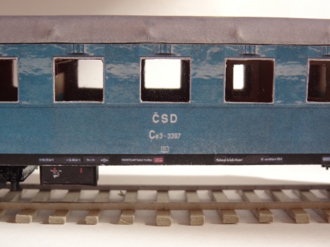 Osobní vůz Ce3 - 3397 Rybák Osobní vůz Ce3 - 3397 Rybák