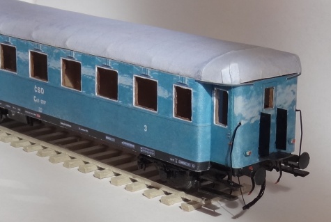Osobní vůz Ce3 - 3397 Rybák Osobní vůz Ce3 - 3397 Rybák