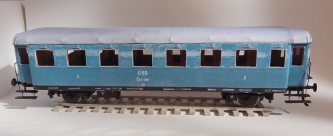Osobní vůz Ce3 - 3397 Rybák Osobní vůz Ce3 - 3397 Rybák