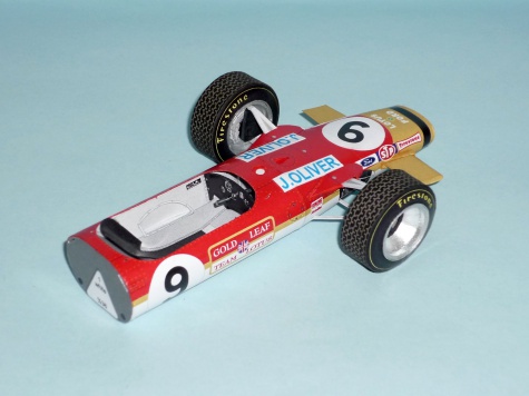 Lotus 49 - Jackie Oliver - GP V. Brit�nie 1968