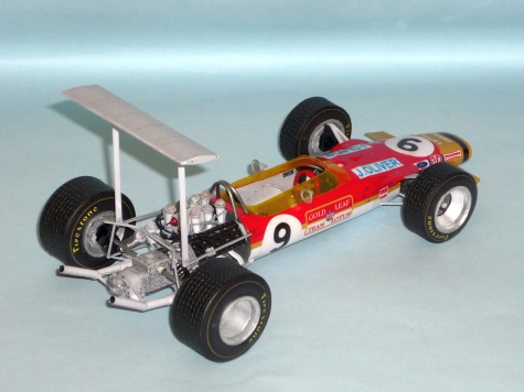 Lotus 49 - Jackie Oliver - GP V. Brit�nie 1968