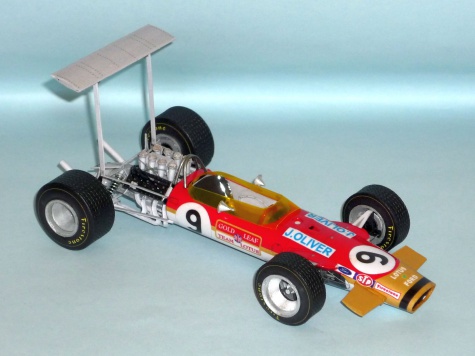 Lotus 49 - Jackie Oliver - GP V. Brit�nie 1968