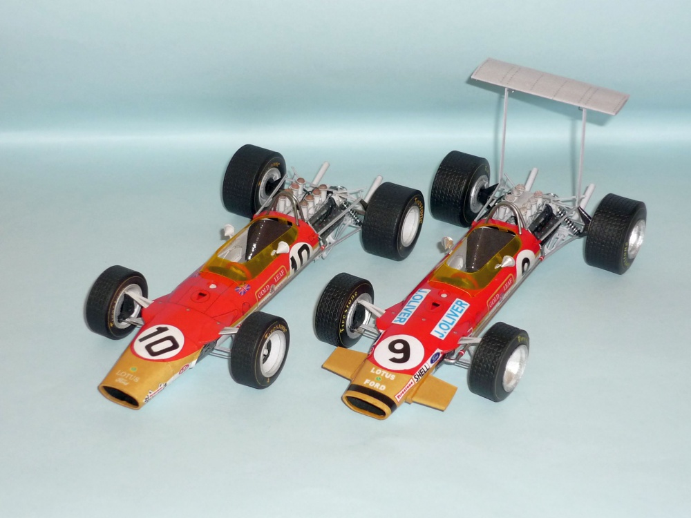 Lotus 49 - Jackie Oliver - GP V. Brit�nie 1968