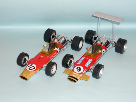 Lotus 49 - Jackie Oliver - GP V. Brit�nie 1968