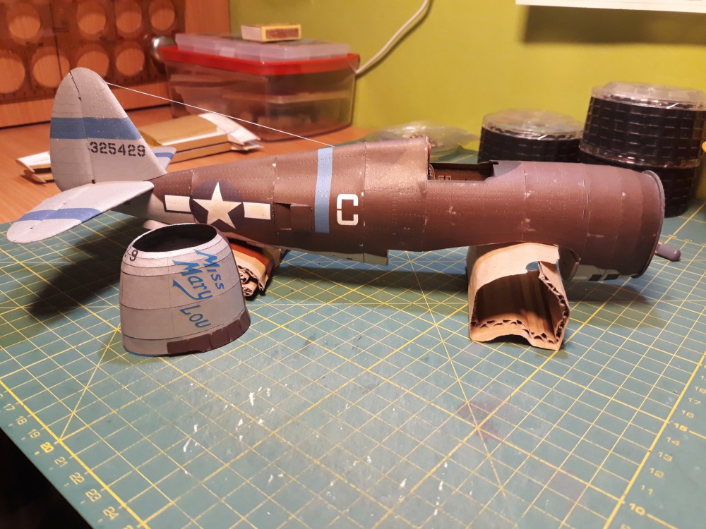 P-47D 20 RA Thunderbolt (Pln� velikost v nov�m okn�) P-47D 20 RA Thunderbolt