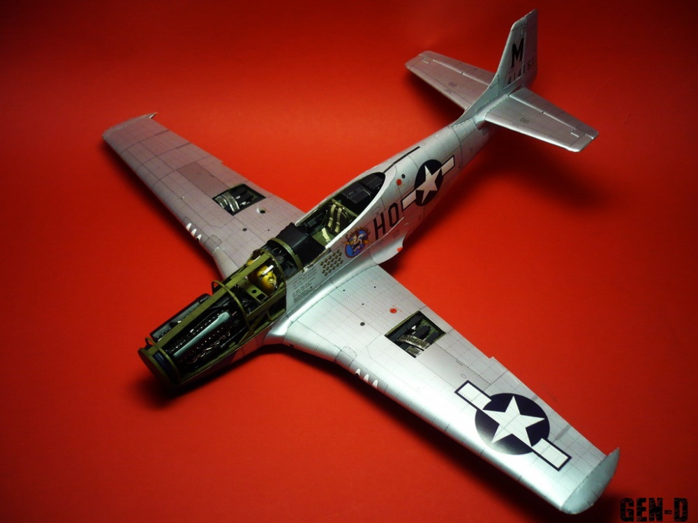 P-51D Mustang (Plná velikost v novém okně) P-51D Mustang