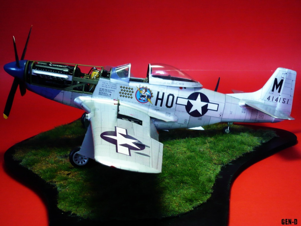P-51D Mustang (Plná velikost v novém okně) P-51D Mustang