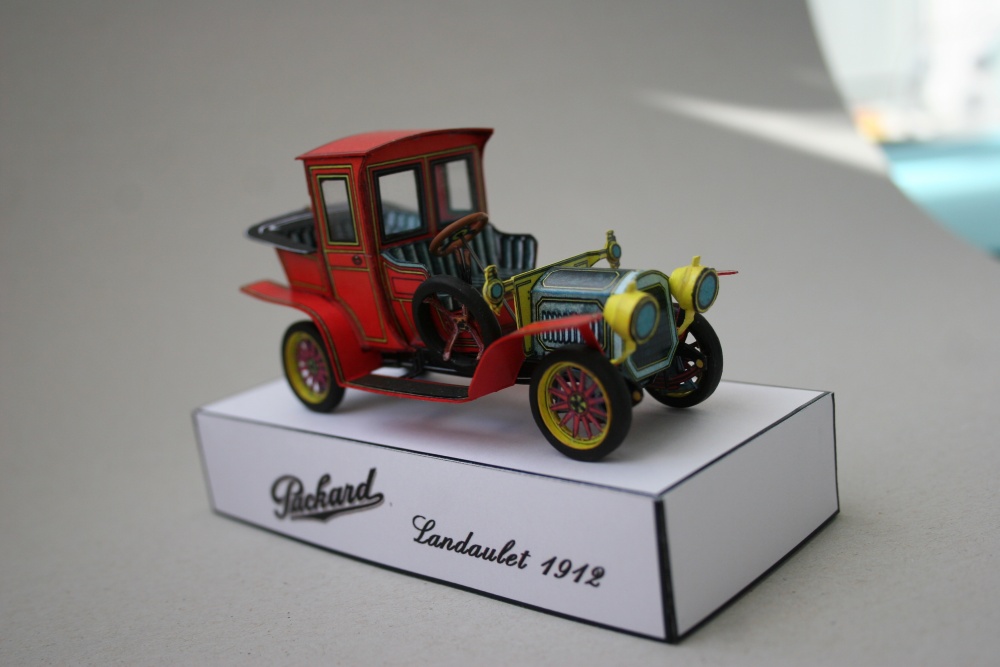 Packard Landaulet 1912 (Plná velikost v novém okně) Packard Landaulet 1912