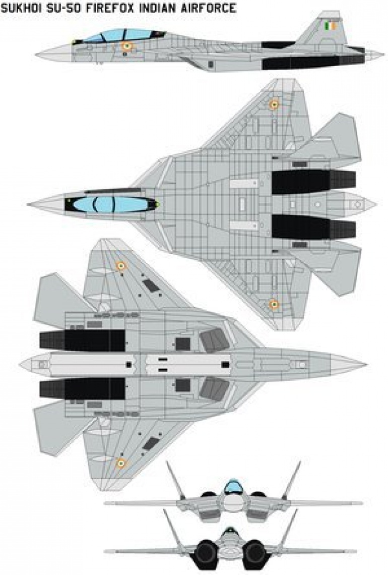 PAK FA (Plná velikost v novém okně) PAK FA