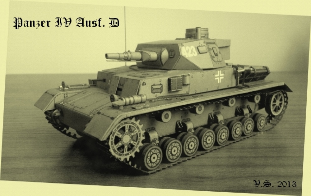 Panzer IV Ausf.D (Pln� velikost v nov�m okn�) Panzer IV Ausf.D