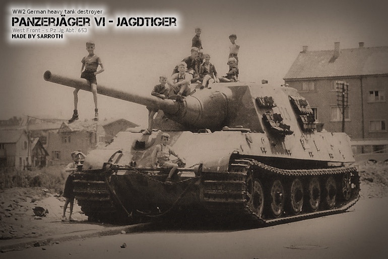 Panzerjäger VI Jagdtiger (Plná velikost v novém okně) Panzerjäger VI Jagdtiger