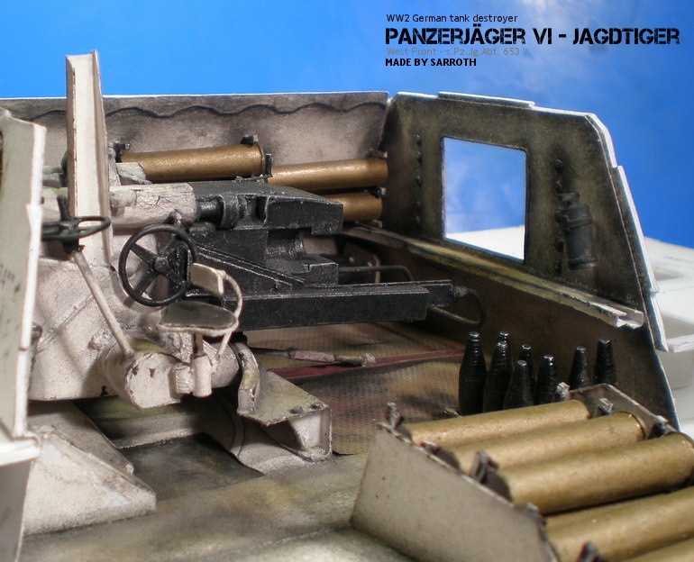 Panzerjäger VI Jagdtiger (Plná velikost v novém okně) Panzerjäger VI Jagdtiger
