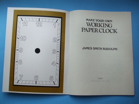 Paper Clock Paper Clock