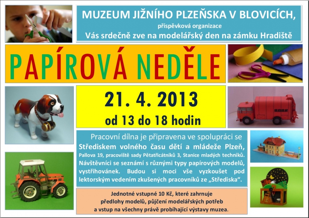 Pap�rov� ned�le - Blovice 21.4.2013