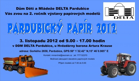 Pardubick� pap�r 2012