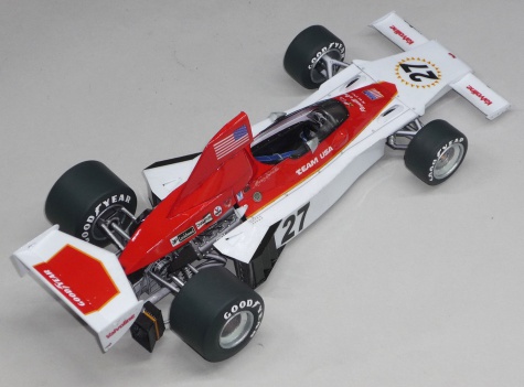 Parnelli VPJ 04 - Mario Andretti - Francie 1975 Parnelli VPJ 04 - Mario Andretti - Francie 1975