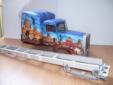 Peterbilt - kostlivec Peterbilt - kostlivec