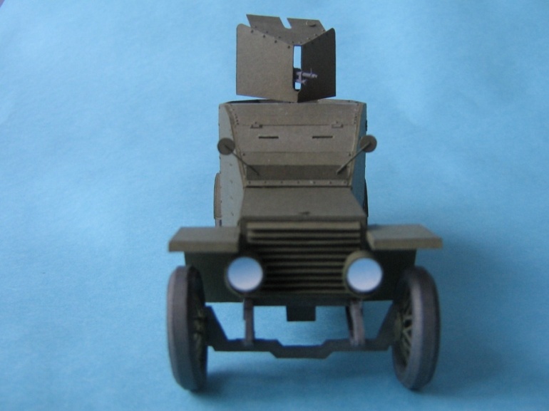 Peugeot 1918 obrněnec (Plná velikost v novém okně) Peugeot 1918 obrněnec
