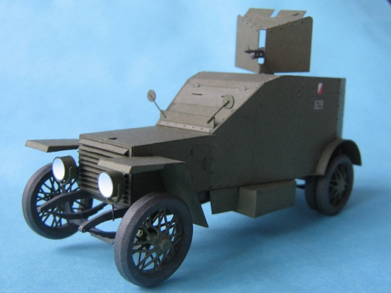 Peugeot 1918 obrněnec (Plnďż˝ velikost v novďż˝m oknďż˝) Peugeot 1918 obrněnec