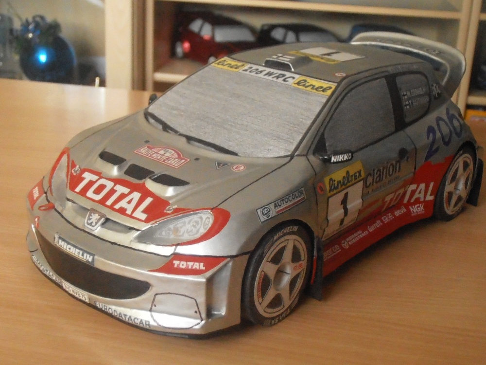 Peugeot 206 WRC (Pln� velikost v nov�m okn�) Peugeot 206 WRC