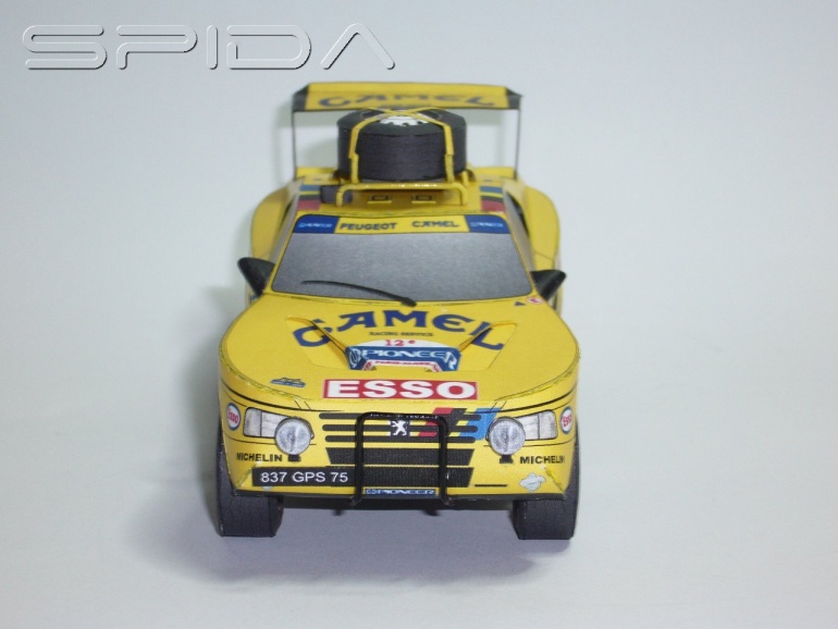 Peugeot 405 t 16 Dakar 1990 (Plná velikost v novém okně) Peugeot 405 t 16 Dakar 1990