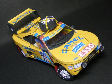Peugeot 405 Turbo 16 Dakar 1990 by Rybak Peugeot 405 Turbo 16 Dakar 1990 by Rybak