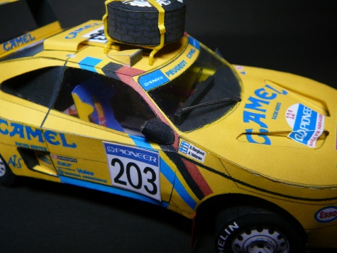 Peugeot 405 Turbo 16 Dakar 1990 by Rybak Peugeot 405 Turbo 16 Dakar 1990 by Rybak